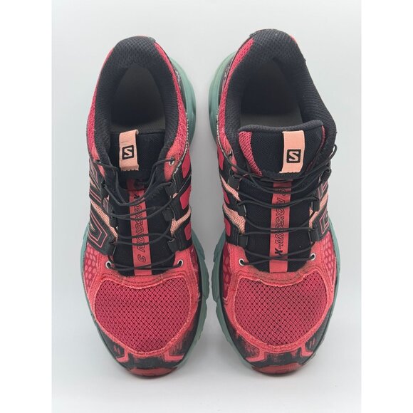 Salomon X-Mission 3 Womens Trail Running Shoes Size 8 Red/Black - Picture 7 of 12